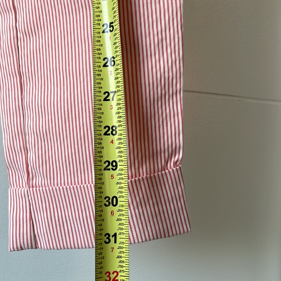 ❗️BUNDLE SALE 4 for $20 NWOT ☀️🌊Stretchy pink stripe summer PANTS - Picture 10 of 10